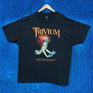 Trivium “Ascendancy” Thrash Metal Graphic T-Shirt Size Extra Large